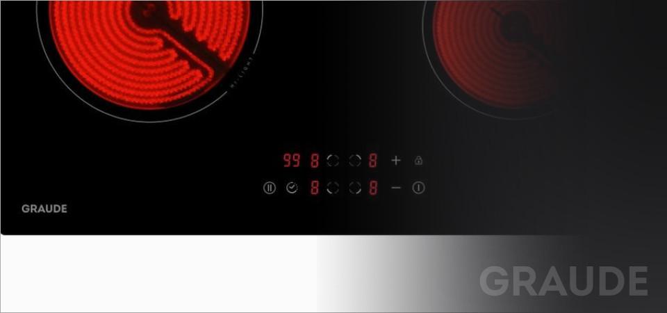 Как отмыть варочную панель Graude