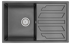 Мойка Graude QSS 50.2 ОБСИДИАН
