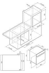 Встраиваемая микроволновая печь Graude MWG 45.0 S