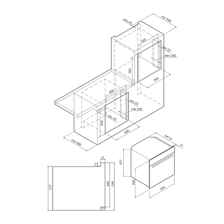 Духовой шкаф Graude BMP 60.0 E preview 2