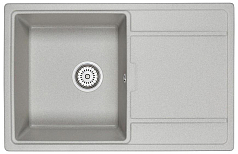 Мойка Graude QSS 45.2 СЕРЫЙ