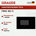 Купить Встраиваемая микроволновая печь Graude MWG 38.1 S