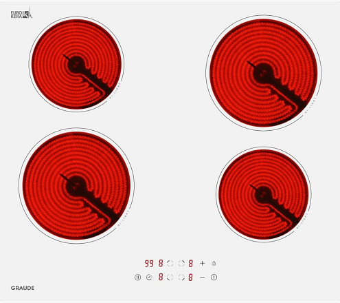 Варочная панель Graude EK 60.0 W preview 1
