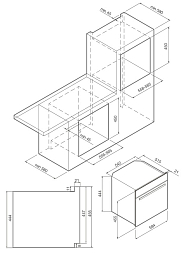 Встраиваемая микроволновая печь Graude BWGK 45.0 S