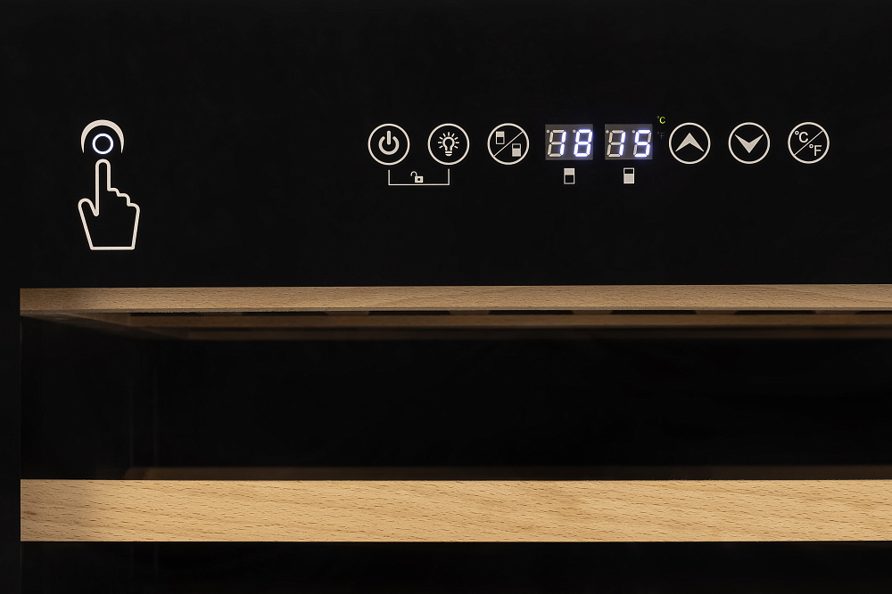 Встраиваемый под столешницу винный шкаф Graude FWK 80.2 preview 7