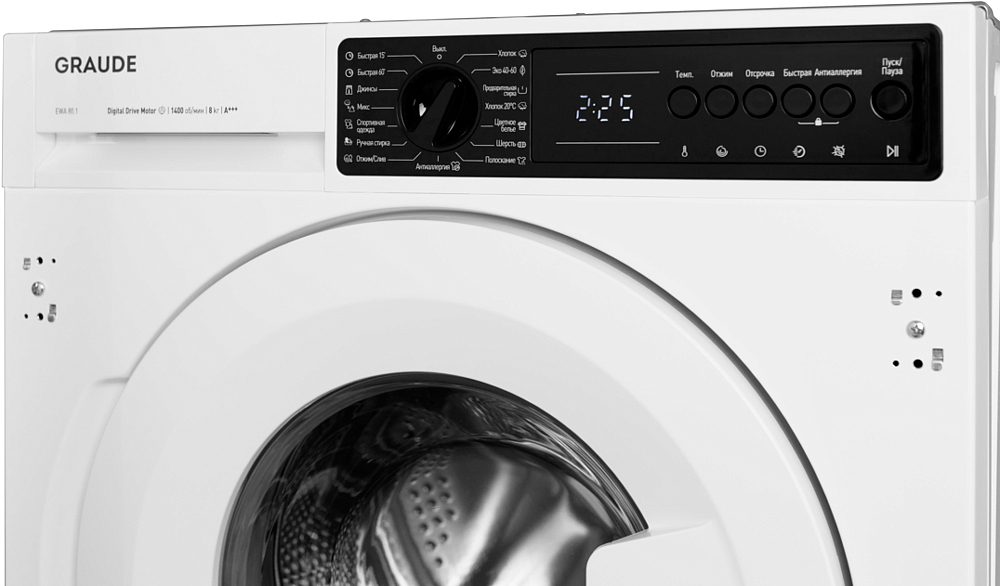 Встраиваемая стиральная машина Graude EWA 80.1 preview 12