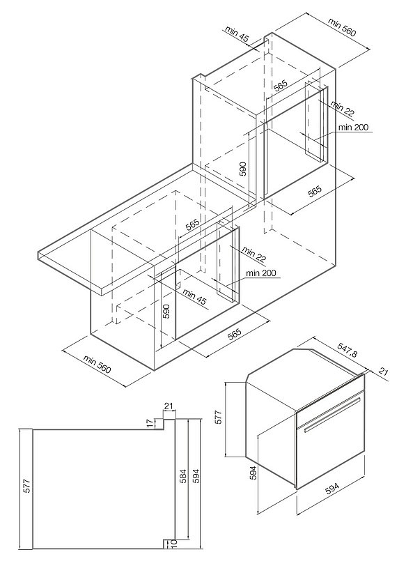Духовой шкаф Graude BK 60.3 S preview 3