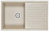 Мойка Graude QSS 50.2 МИНДАЛЬ