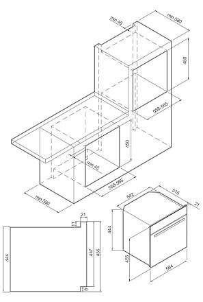 Встраиваемая микроволновая печь Graude MWG 45.0 W preview 3