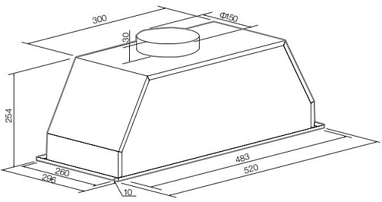 Вытяжка Graude LB 52.0 W preview 3