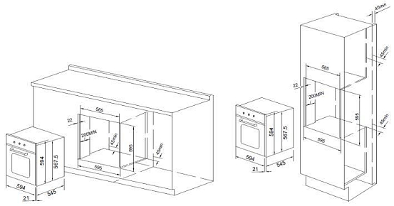 Духовой шкаф Graude BE 60.3 S preview 4