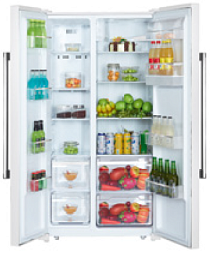 Холодильно-морозильный шкаф Graude SBS 180.0 W